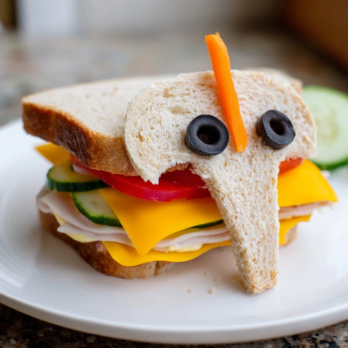 Big Top Elephant Sandwich Board