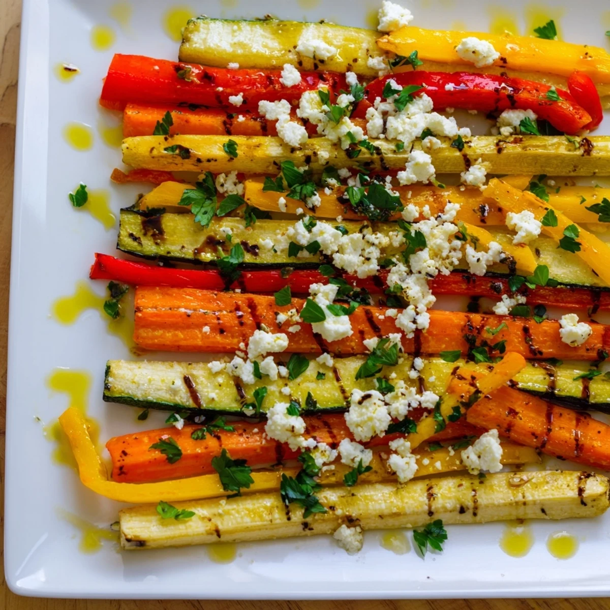 Festive and flavorful Christmas Sleigh Veggie Rails—a delicious, gluten-free vegetarian appetizer for your party.