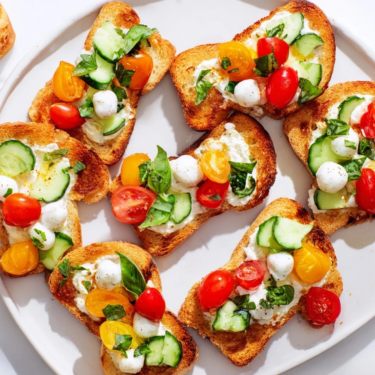 Golden, crispy elf shoe-shaped toast bites with cream cheese, perfect for a whimsical brunch.