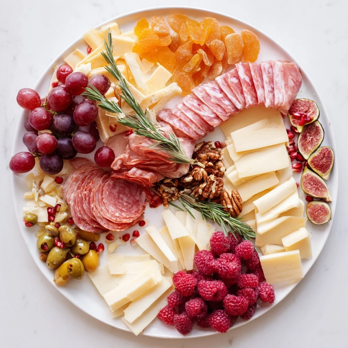 Festive Stocking Charcuterie Board