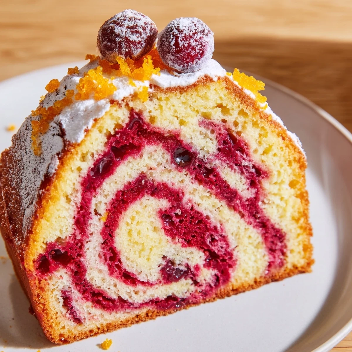 Cranberry Orange Swirl