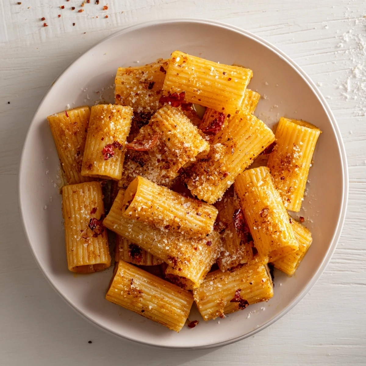 These delicious homemade Air Fryer Pasta Croutons are a savory snack with Italian herbs and spices.