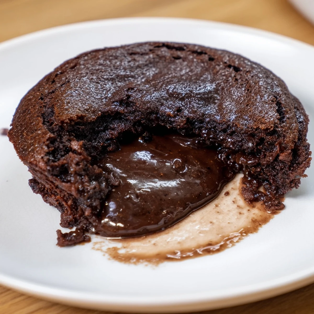 Decadent Ina Garten Brownie Pudding: a crackly brownie top gives way to molten chocolate inside.