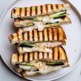 Crispy, melty Spicy Pickle Grilled Cheese Dippers look irresistible, with their spicy pickle filling.