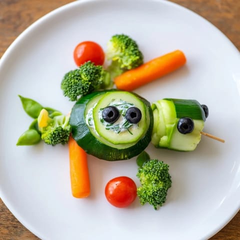 Slow Savory Turtle Vegetables