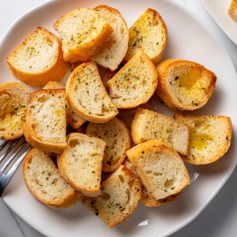 Baguette Slices In Circle