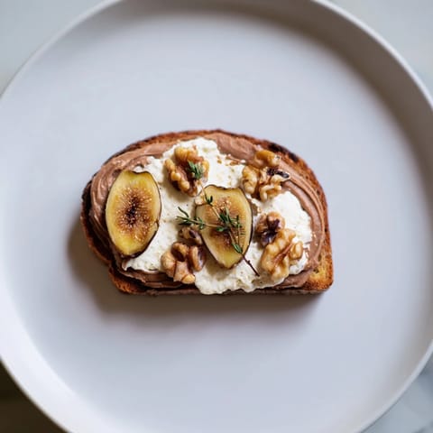 Creamy pâté and sweet figs in a beautiful arrangement create the alluring Royal Tapestry appetizer.