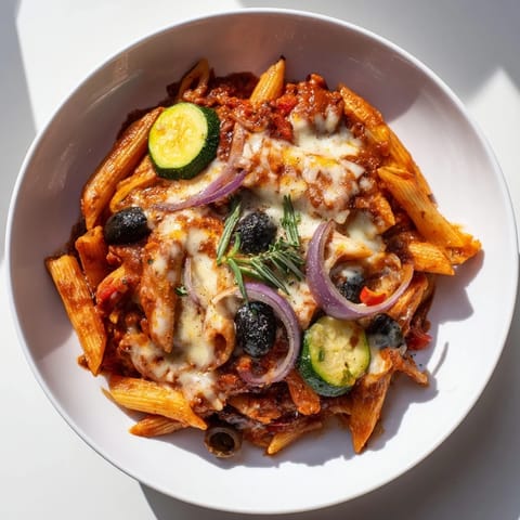 One-Pot Pizza Pasta Express