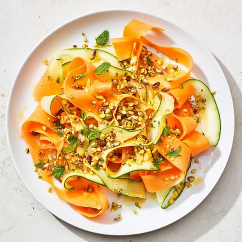 Citrus Carrot Ribbon Salad