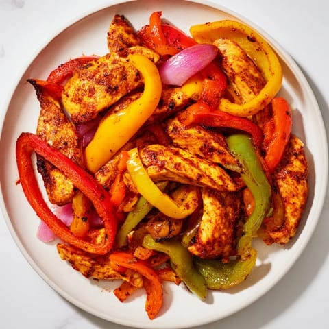 Chicken Fajita Sheet Pan