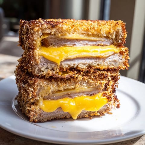 Crispy Panko Pork Chop Sandwich