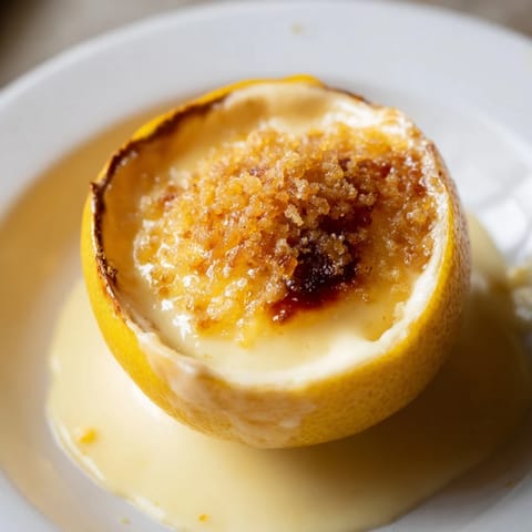 Lemon Brûlée Posset Delight