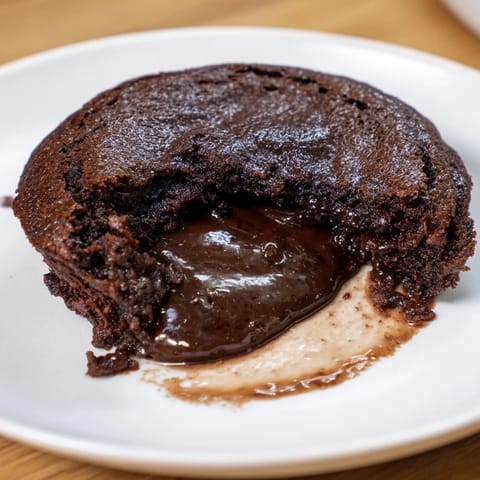 Decadent Ina Garten Brownie Pudding: a crackly brownie top gives way to molten chocolate inside.