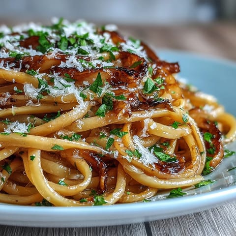 Cabbage Pasta With Garlic Parmesan