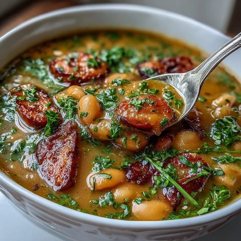 Ham Butter Bean Soup