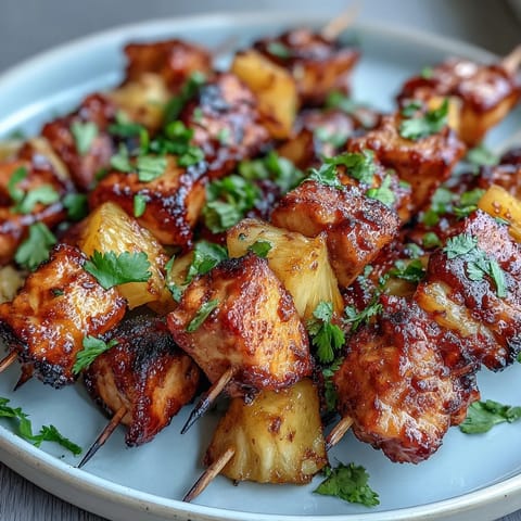 Air Fryer Chicken Pineapple Bites