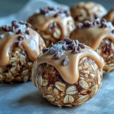 Close-up photo of fudgy Snack-Sized Protein Balls, perfect for easy energy boosts.