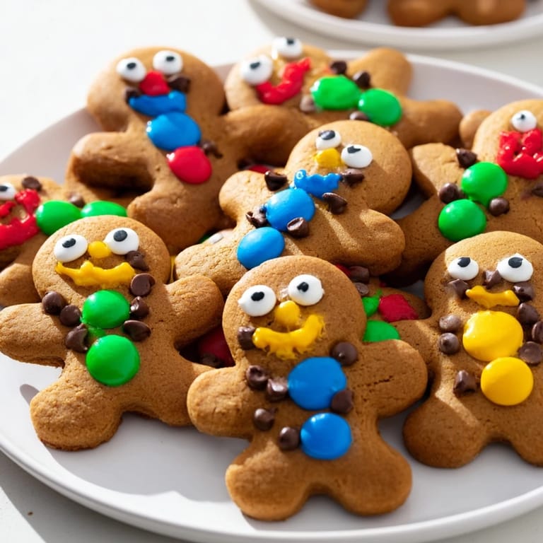 Freshly baked Gingerbread People cookies await decorating with vibrant royal icings and sprinkles.