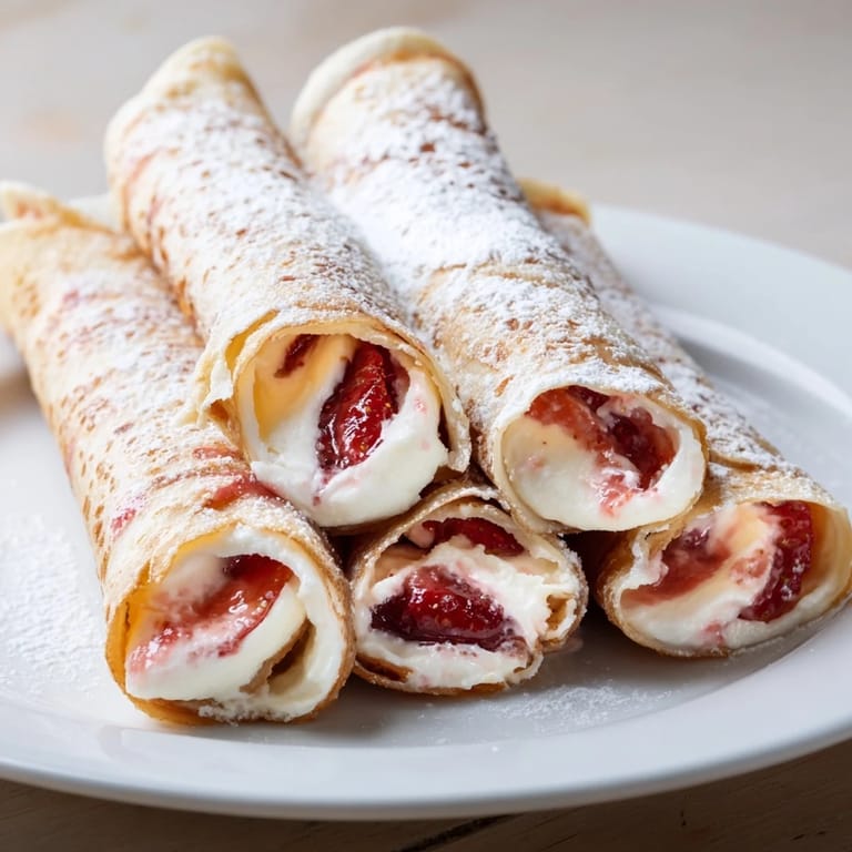 These easy Snow Angel Tortilla Wraps showcase jam-filled tortillas with a sweet powdered sugar finish.