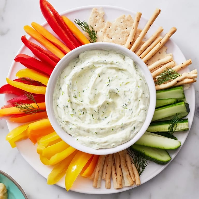 Appetizing Reindeer Antler Spread: A holiday dish with creamy dip, crackers, and vegetable antlers presented.