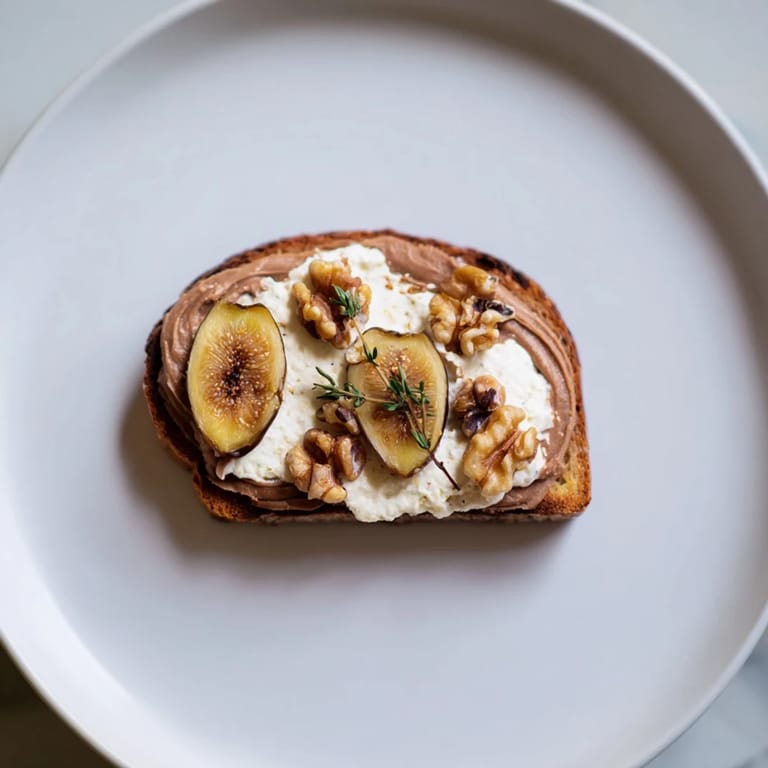 Creamy pâté and sweet figs in a beautiful arrangement create the alluring Royal Tapestry appetizer.