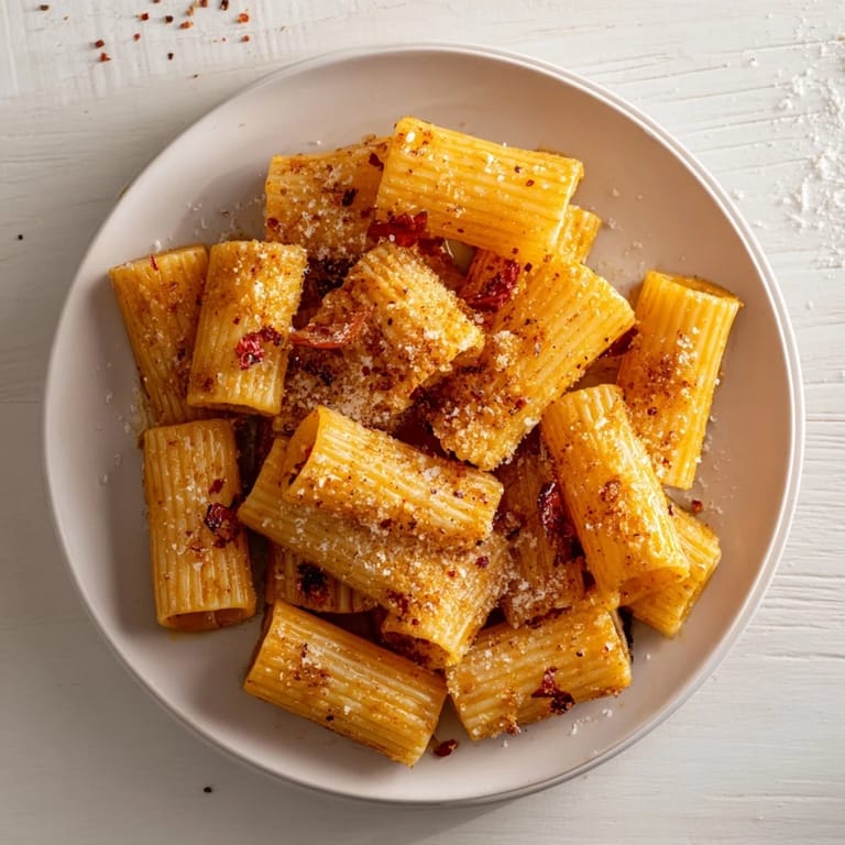 These delicious homemade Air Fryer Pasta Croutons are a savory snack with Italian herbs and spices.