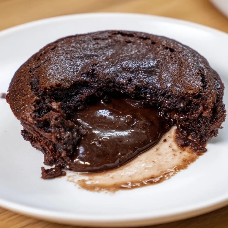 Decadent Ina Garten Brownie Pudding: a crackly brownie top gives way to molten chocolate inside.