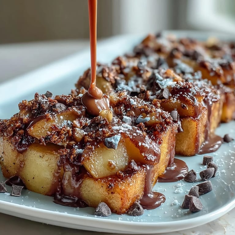 Sweet apple slices coated in smooth peanut butter and crunchy granola, making a delightful party treat.