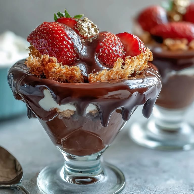 Elegant Dubai Chocolate Strawberry Cups with Kataifi, featuring fresh strawberries, pistachio cream, and delicate kataifi pastry, perfect for dessert.