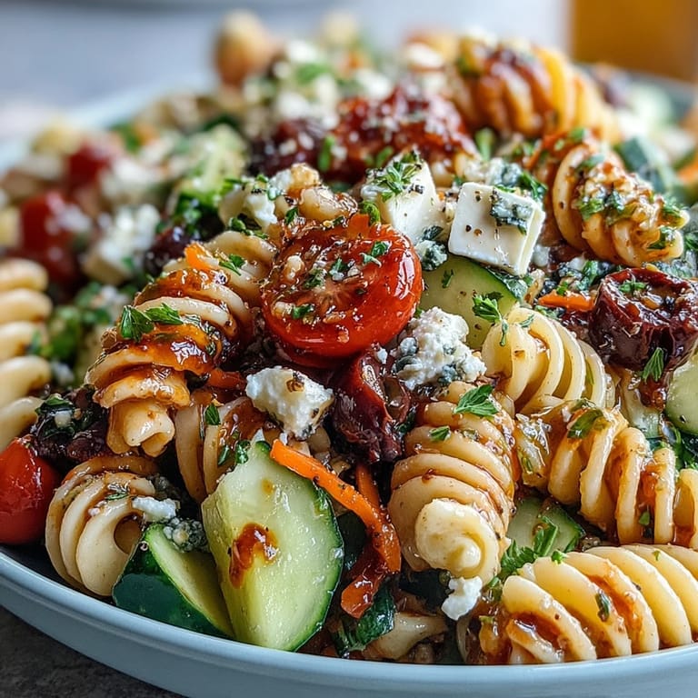 See this colorful Memorial Day Pasta Salad, perfect for a refreshing summer meal.