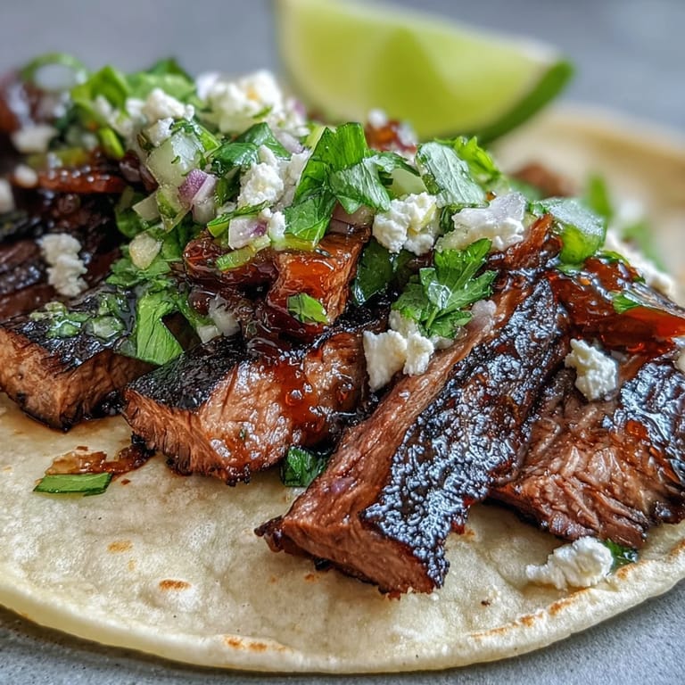 Festive taco bar with tender carne asada, warm tortillas, and fresh Mexican toppings.